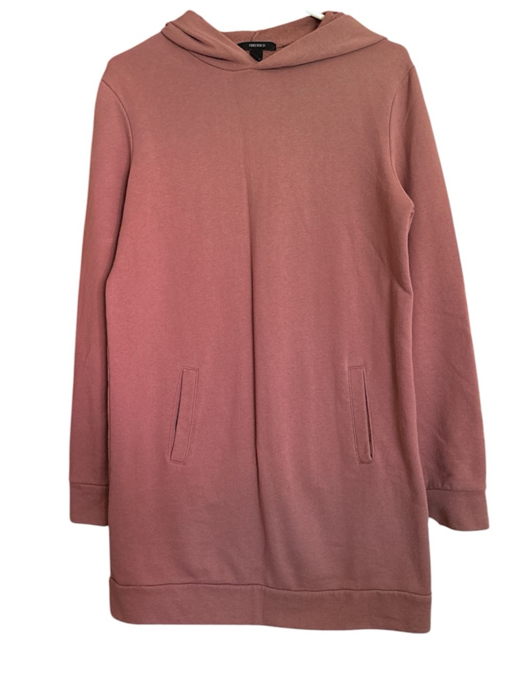 Forever 21 Rose Hooded Sweater Dress